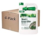 EcoLogic Weed & Grass Killer Ready-to-Use 1 Gallon, with Cinnamon Oil, Pack of 4