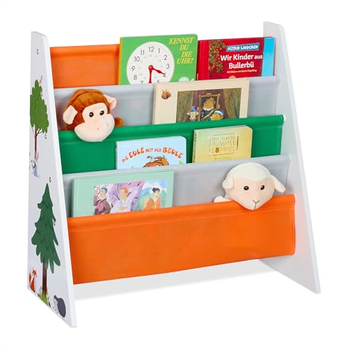 Relaxdays Librería Infantil 60 x 62,5