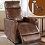 Light Brown Faux Leather