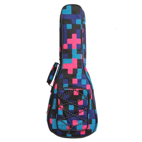 MUINS - Bolsa para ukelele de 23 pulgadas, funda para ukelele más gruesa con doble correa ajustable y...