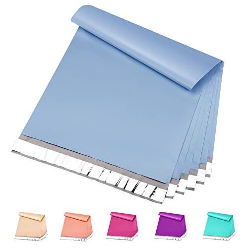 Image of Metronic Poly Mailers 24x24 100 Pcs Large Shipping Bags for Clothes Blue | Strong Self-Seal Mailers Poly Bags Shipping Envelopes, Thick Plastic Mailing Bags Large Package Bags for Small Business