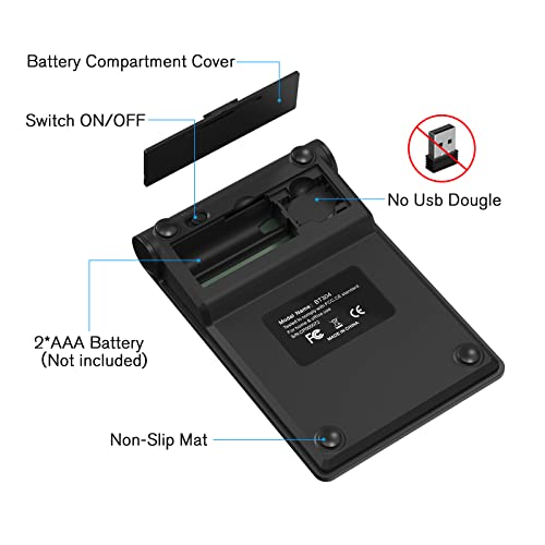 Cimetech Bluetooth Number Pad, Wireless Numeric Keypad Numpad thumb #6