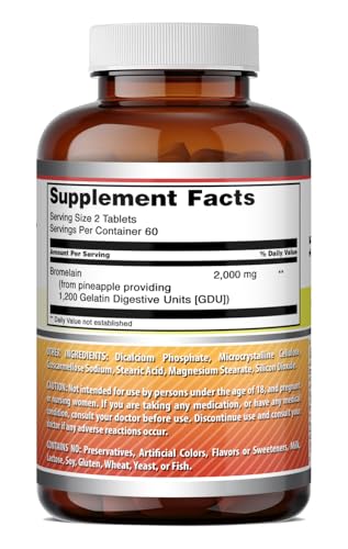 Amazing Nutrition B0CF2SJJXQ Bromelain Supplement