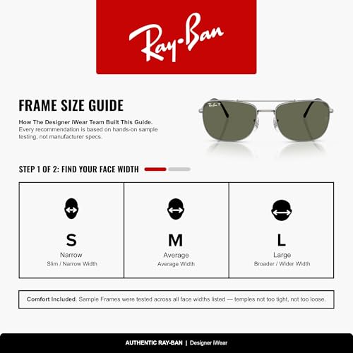 Image of Ray-Ban Unisex Rb3755 Rectangular Sunglasses