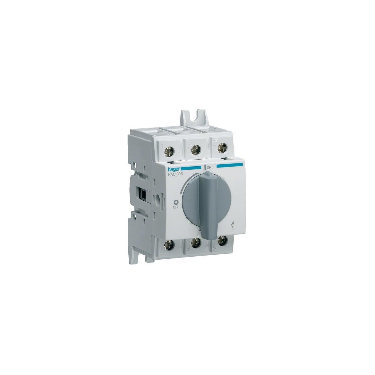 Hager HAC306 Lasttrennschalter+Trennungs anz.3P 63A