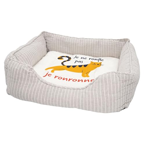 Panier pour chien dehoussable résolvant les problèmes de poils et d'odeurs