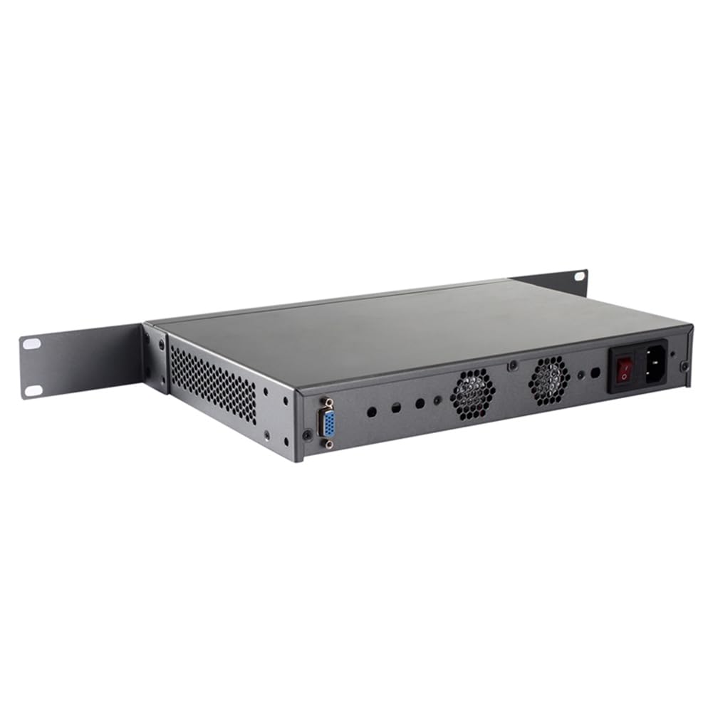Firewall Hardware, PFSense, Mikrotik, OPNsense, VPN, Network Security Appliance, Router PC, J4105 J4125, RS03, AES-NI, 6 x Intel Gigabit LAN, COM, VGA, Fan, 0 RAM, 0 Storage, Barebone No System