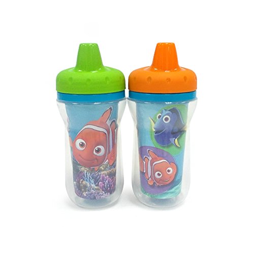 The First Years Disney Finding Nemo Insulated Sippy Cup, 2 Count (Color and design may vary)