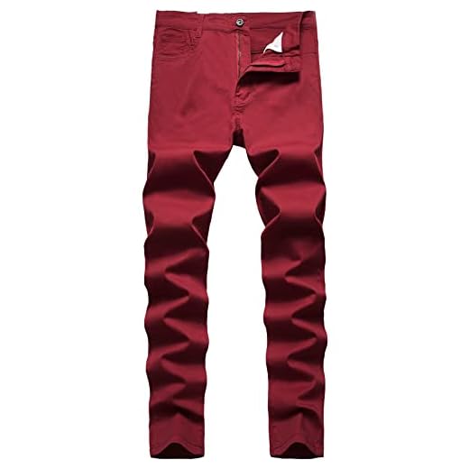 Keevoom Masculino Calças Chino Elásticas Skinny Com Frente Lisa, Estilo Fashion, Confortável, Lisa, Casual, Slim Fit, Social