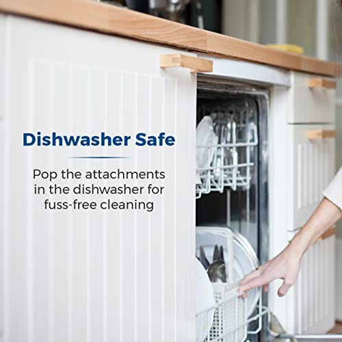 Tower T18007BLK Food Processor and Blender with 2L Mixing Bowl, 1.8L Jug, 2 Speed Settings and Pulse Function, 750W, Black - Image 8