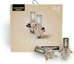 Pair Nano Led Micro Edition H4 8000K Code Super Led Lamp