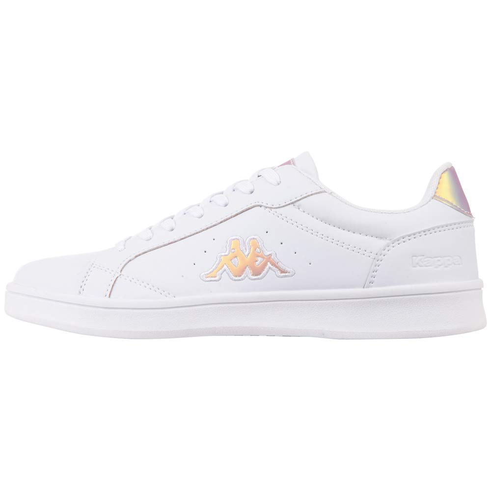 KappaAsuka Unisex Sneakers, White, 6 UK