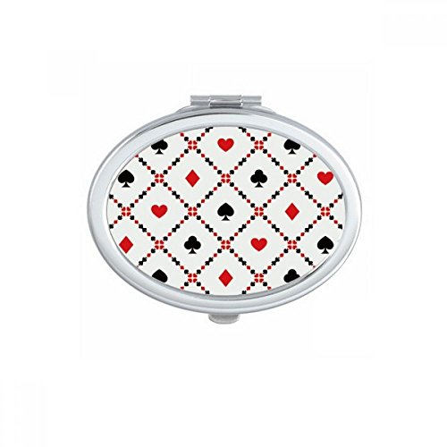 Miroir mignon pliable thème casino un cadeau multicolor original - 2