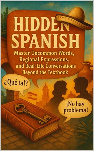 Hidden Spanish: Master Uncommon Words, Regional Expressions, and Real-Life Conversations Beyond the Textbook (English Edition)