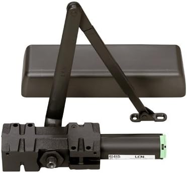 LCN 4041DU Dark Bronze ANSI Grade 1 Adjustable Spring Power Multi-Size Size 1-6 Surface Mounted Door Closer