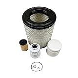 SUSPKEPEI Filter Kit Compatible for Isuzu Diesel NPR-HD, NQR, NRR 4HK1 2016 2018 Fuel Filters