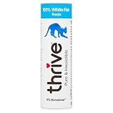 Thrive gedeihen 100% Pescado Blanco Gato Tratamiento 15 g (Paquete de 2)
