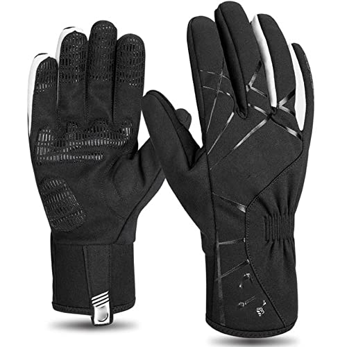 Gants de vélo hiver moto sport imperméables pour homme femme