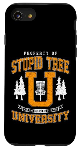 Stupid Tree Disc �S���t ��w ���B���e�[�W �J���b�W �o�[�V�e�B �X�}�z�P�[�X iPhone SE (2020) / 7 / 8 �p