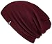 Produktbild Enter the Complex® Merino Beanie, Merino Mütze aus 100% Merino Wolle, Warm und Dünn, Zweilagig, Damen und Herren, Bordeaux