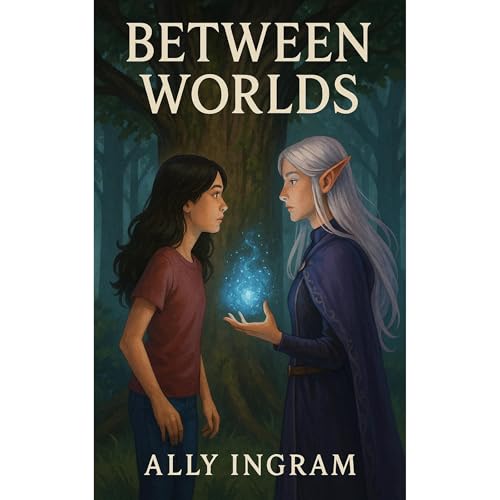Between Worlds Audiolibro Por Ally Ingram arte de portada
