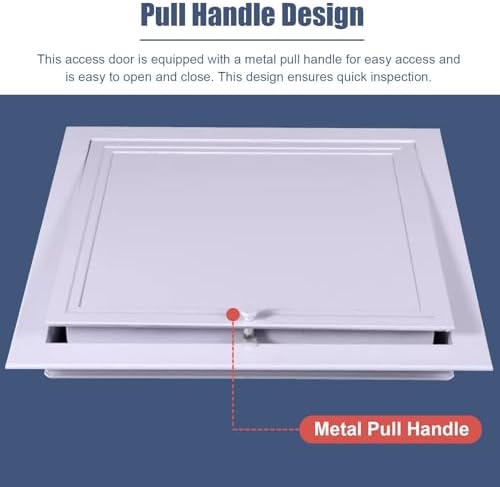 Waterproof Metal Drywall Access Panel - Easy Open Inspection Door for Shower, Attic & Home Use (18x32in / 45.7x81.3cm) - Ideal Ceiling Hatch for Residential Spaces
