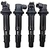 Automotive-leader 4Pcs F6T553 Ignition Coils Pack for 2001-2002 Ninja ZX-6R, Triumph 1200 Tiger, Tiger 800, Street Triple 675, Tiger 800 XRT, Tiger 800 XCA, Tiger 800 XR 129700-4840 0217