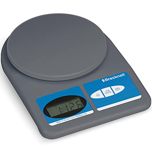 Balanza electrónica de oficina Brecknell 5000g 11lb miniatura 1