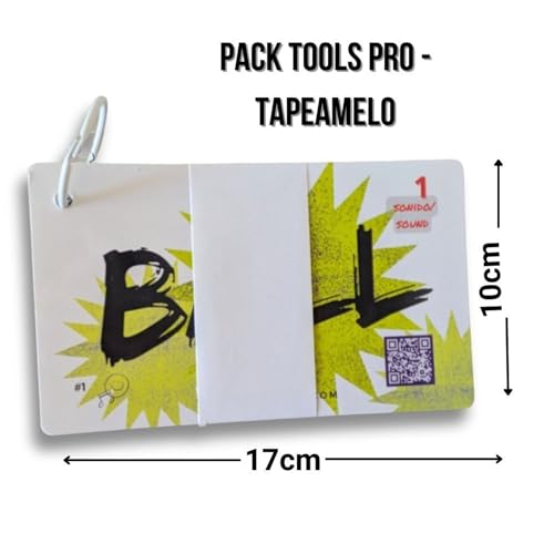 Kit de claqué TAPEAMELO con 34 tarjetas didácticas y vídeos QR para profesores de ritmo 5