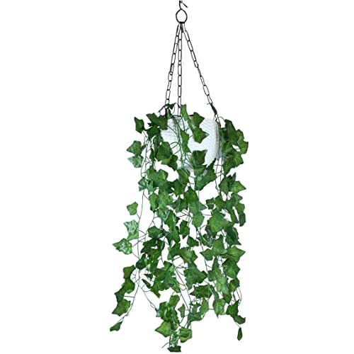 Tdas Artificial Plants with Pot Leaves Hanging Ivy Garlands Plant...