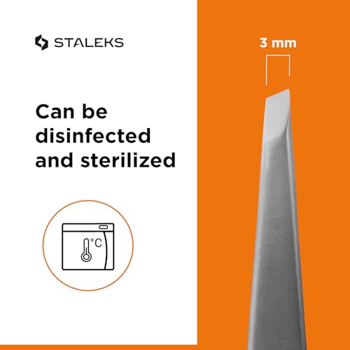 STALEKS Pinzas para cejas Expert 62 tipo 4 para un diseño perfecto en casa 7