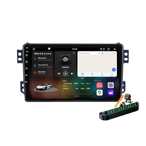 Autoradio 2 Din Android 14 GPS Résout les Problèmes de Navigation sur Suzuki Splash Ritz 08-12