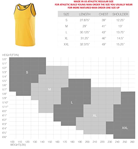 Hethcode Men's Classic Basic Athletic Active Sports Gym Running Jersey Tank Top Casual T Shirts H.charcoal/Rusty L #TOP2