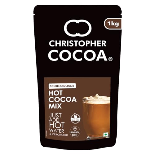 Image of Christopher Cocoa, Double Chocolate Hot Cocoa Powder Mix, 1kg Pouch