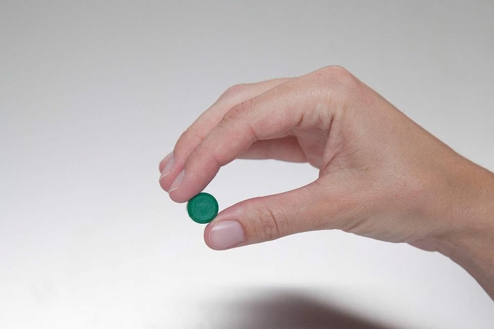 MAUL 15 Mm 0,17 Kg MAULpro Wysokiej Jakości Okrągły Magnes do Tablic Białych - Zielony (20 Szt.)