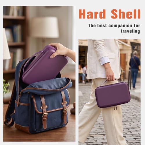 Image of ProCase Hard Shell Travel Sunglasses Organizer, Portable Multiple Glasses Case for Travelling