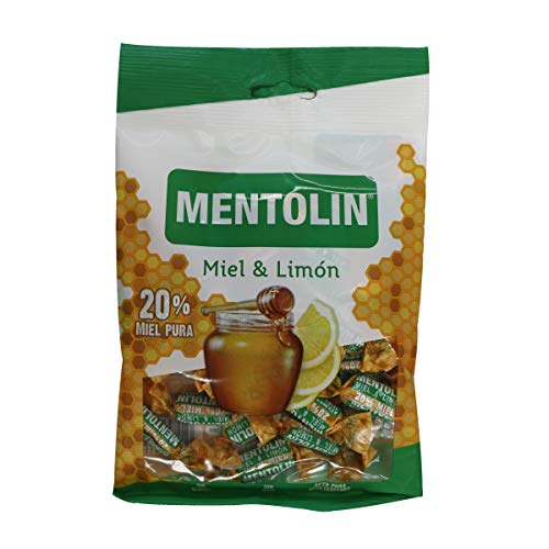 MENTOLIN caramelos de limón y miel bolsa 100 gr