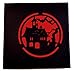 iGifts And Cards All Hallows' Eve Haunted House 3D Pop Up Card - 6x6 Eerie Halloween Greeting with Envelope, Ghostly Mansion Design, Scary Surprise for Kids, Spooky October Décor, Fun Terror Tower