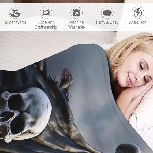 Couverture de canapé salon moelleuse et plaid pirate super doux - 4
