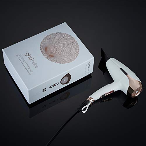 ghd Helios Hair Dryer, Professional Hair Dryer, White, 1 count