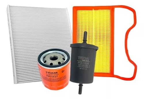 Kit Óleo Filtros Compatível com Polo MPI 1.0 3cc 2017 2018 2019 2020 2021
