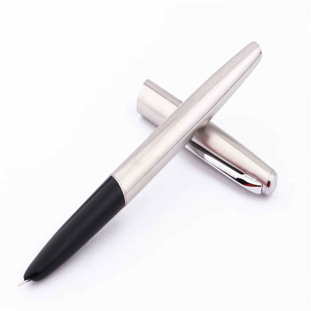 Argento Cancelleria Ufficio Scuola Forniture Finanziarie Punta 0.38mm Estremamente Pennino Stilografica