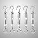 Yardwe 8 Piezas Tensor de cable de acero inoxidable Tensores Gancho Ropetension...