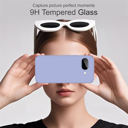 Image of 4youquality Back Camera Lens Protector Compatible with Google Pixel 10A (1 Pack) | 9H Tempered Glass Camera Guard | Military-Grade Protection | Ultra Clear HD | Bubble-Free Easy Installation | Case Friendly Design