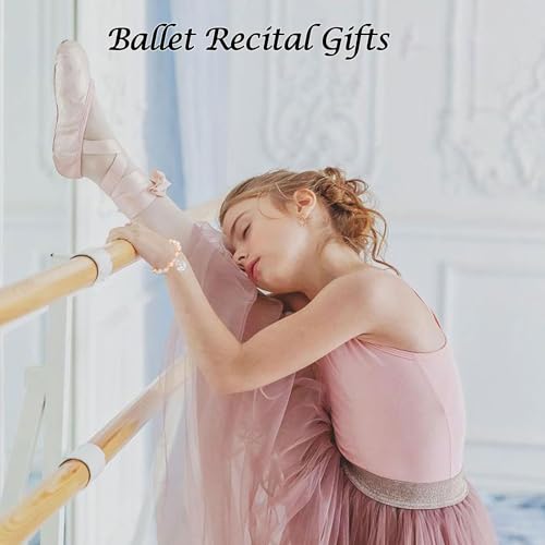 Image of Dance Recital Gifts for Girls - Dance Ballerina Bracelet for Dance Lover Team Ballet Ballerina Gift Dancing School Competition Gifts