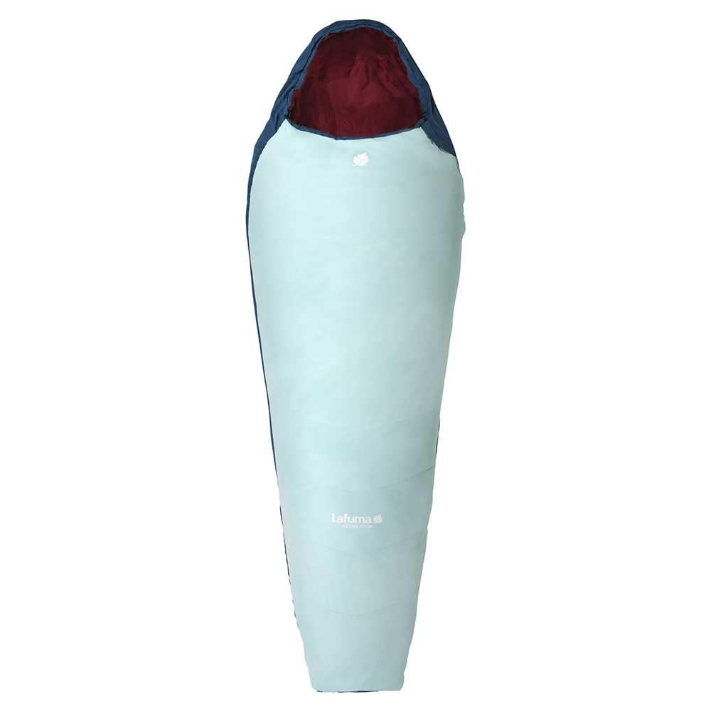 Lafuma - Active 10° W - Sac de Couchage Femme avec Sac de Compression - Synthétique - Déperlant - Température de Confort 12°C - Bleu, Waterfall