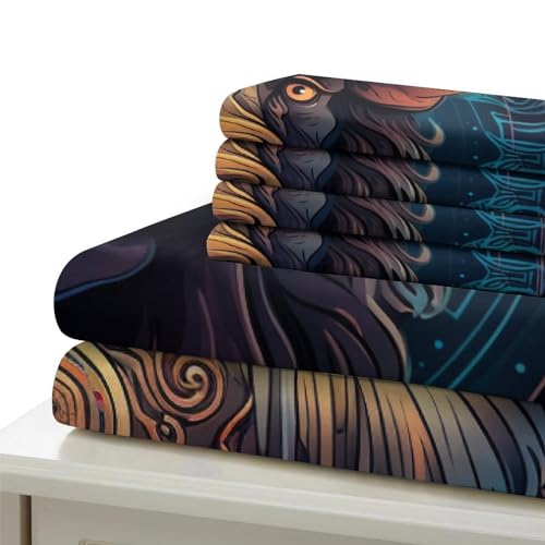 Housse de couette vache 140x200 en microfibre premium douce