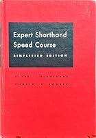 Expert shorthand speed course B0007E9KT6 Book Cover