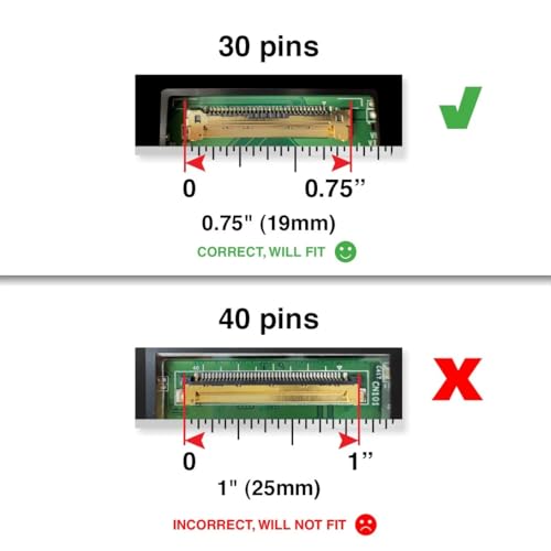 Image of Non-Touch Screen Replacement for HP Probook 450 G8 450 G9 450 G10 / 455 G8 455 G9 455 G10 P /N M22541-001 M21737-001 15.6 inch FullHD 1080P 30 Pins LCD LED Display Panel