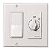 Intermatic FD5MW 5-Minute Spring-Loaded Automatic Shut-off In-Wall Timer for Fans and Lights, White